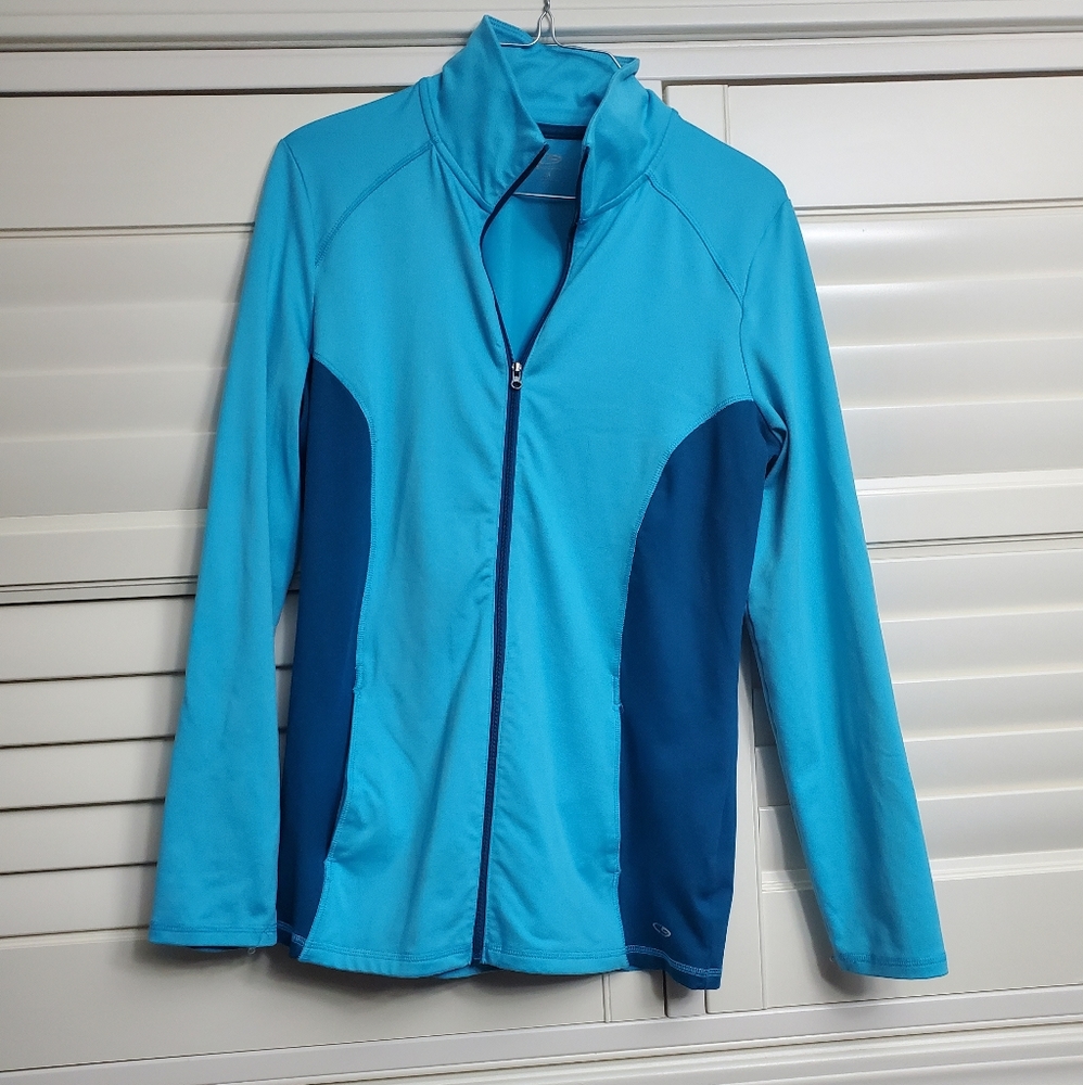 Women's Champion athletic wear long sleeve zip up